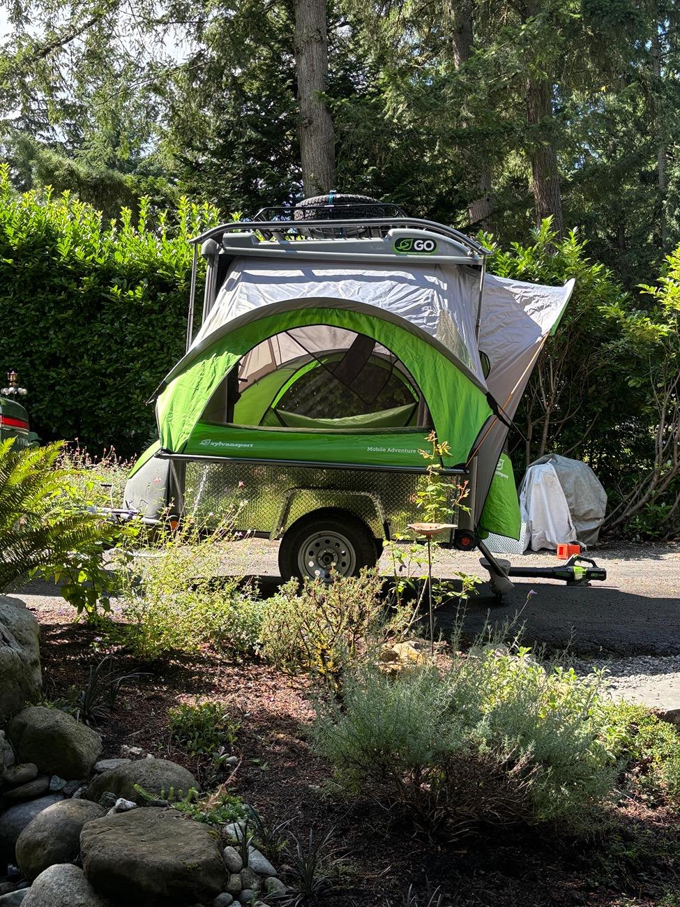 Former RTT owner switched to modified tent trailer (Sylvan GO Pop-Up Camper)  | Rivian Forums - R1T R1S R2 R3 News, Specs, Models, RIVN Stock --  Rivianforums.com