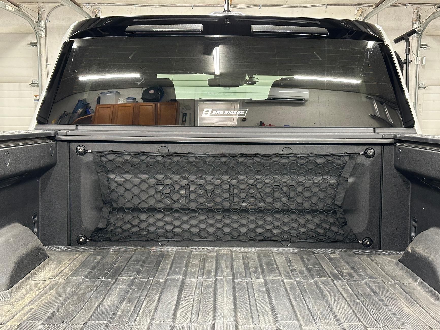 Rivian R1T R1S $10 Bed Cargo Net for R1T IMG_5078