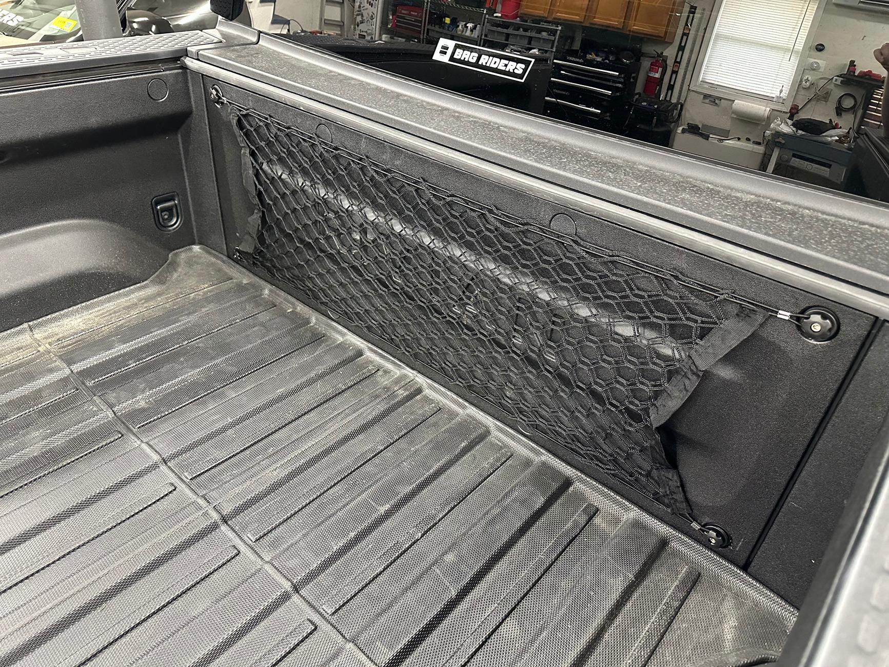 Rivian R1T R1S $10 Bed Cargo Net for R1T IMG_5080