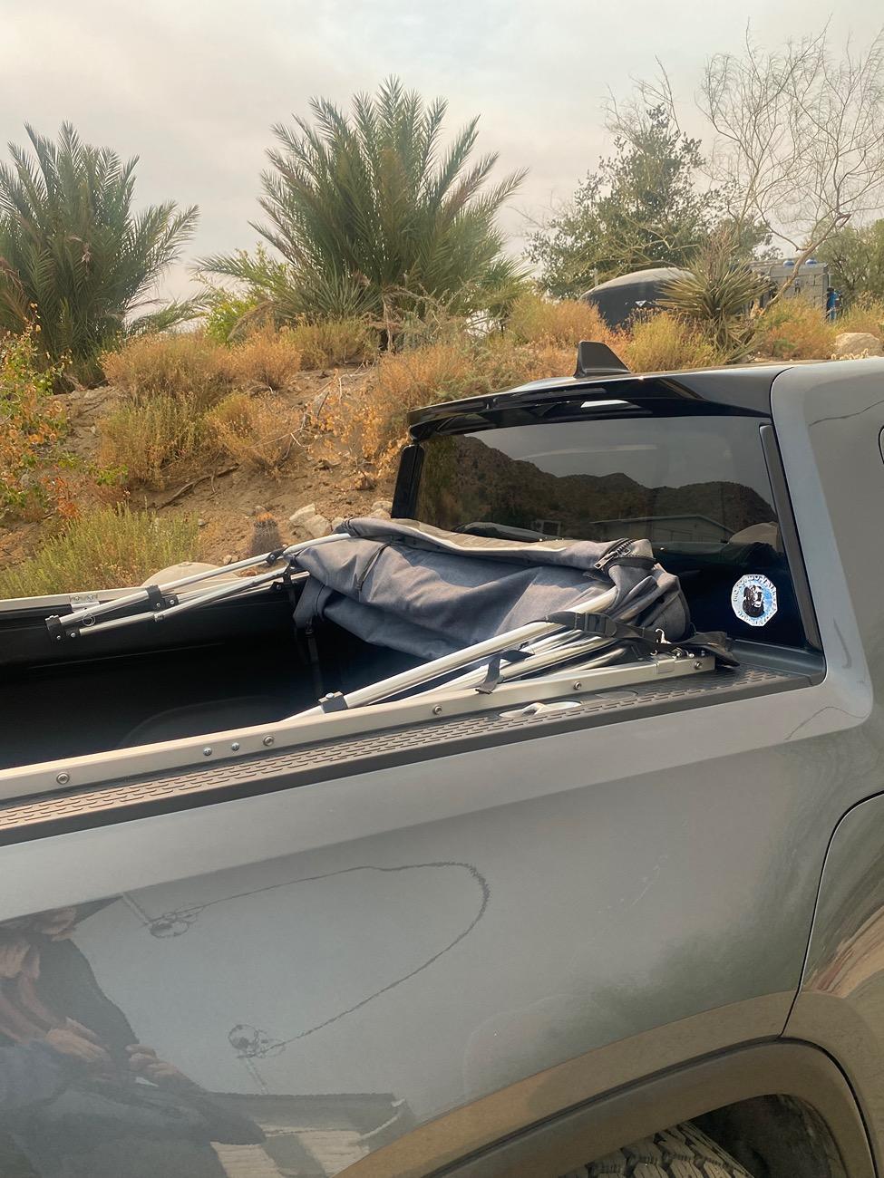 Rivian R1T R1S Maverick Softopper Bed Cap Install IMG_4428
