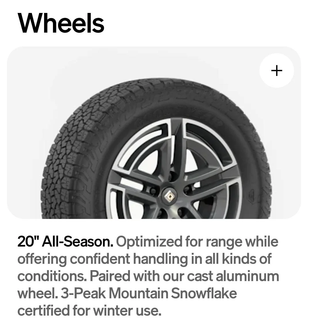 Rivian R1T R1S Gen 2 build 20" A/S tires? Screenshot_20240910_180225_Chrom