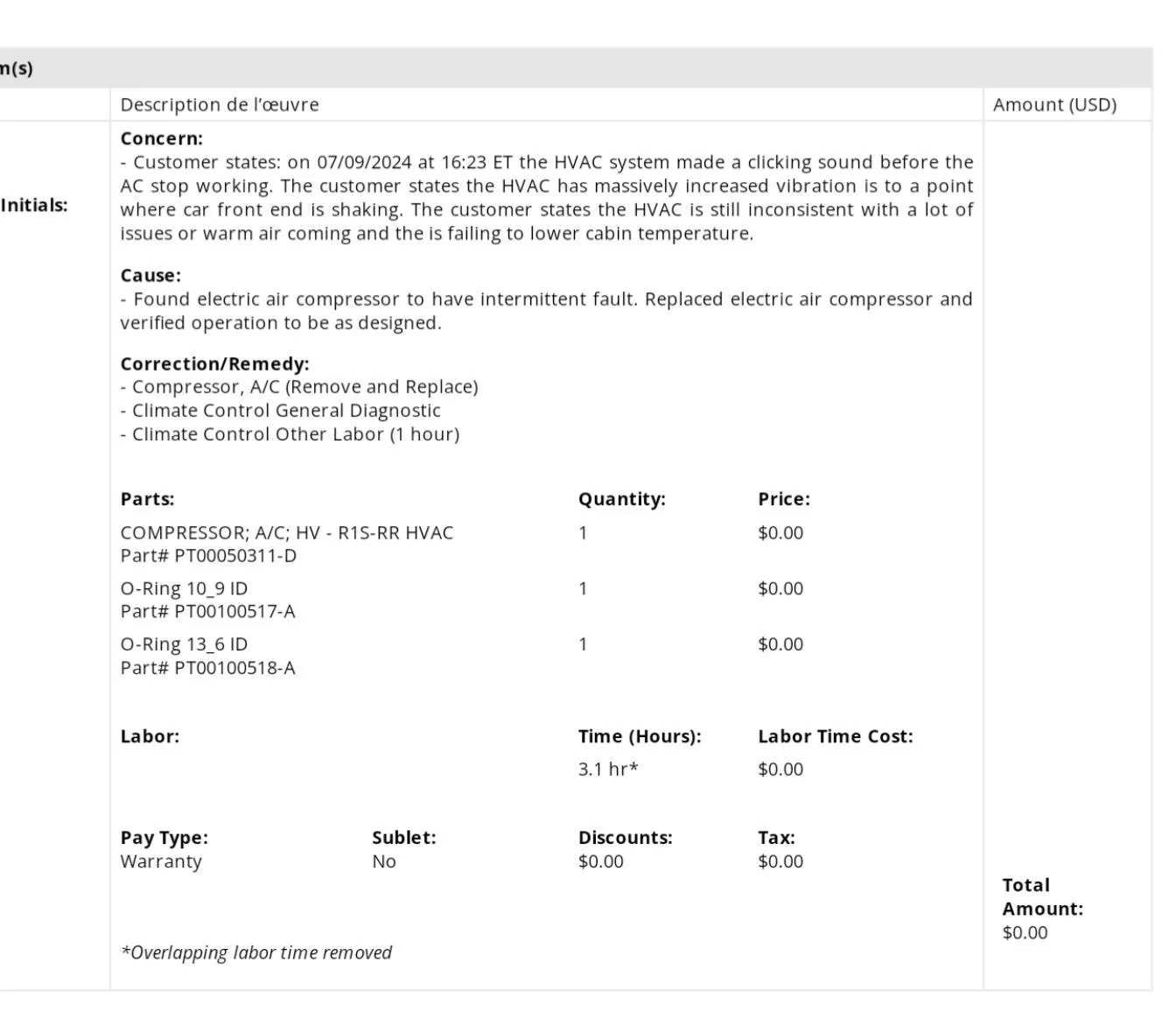 Rivian R1T R1S Gen1 R1 RSB-93-24-001: TSB: Excessive Cabin Noise and Vibration from A/C Compressor Screenshot_20240911-200721