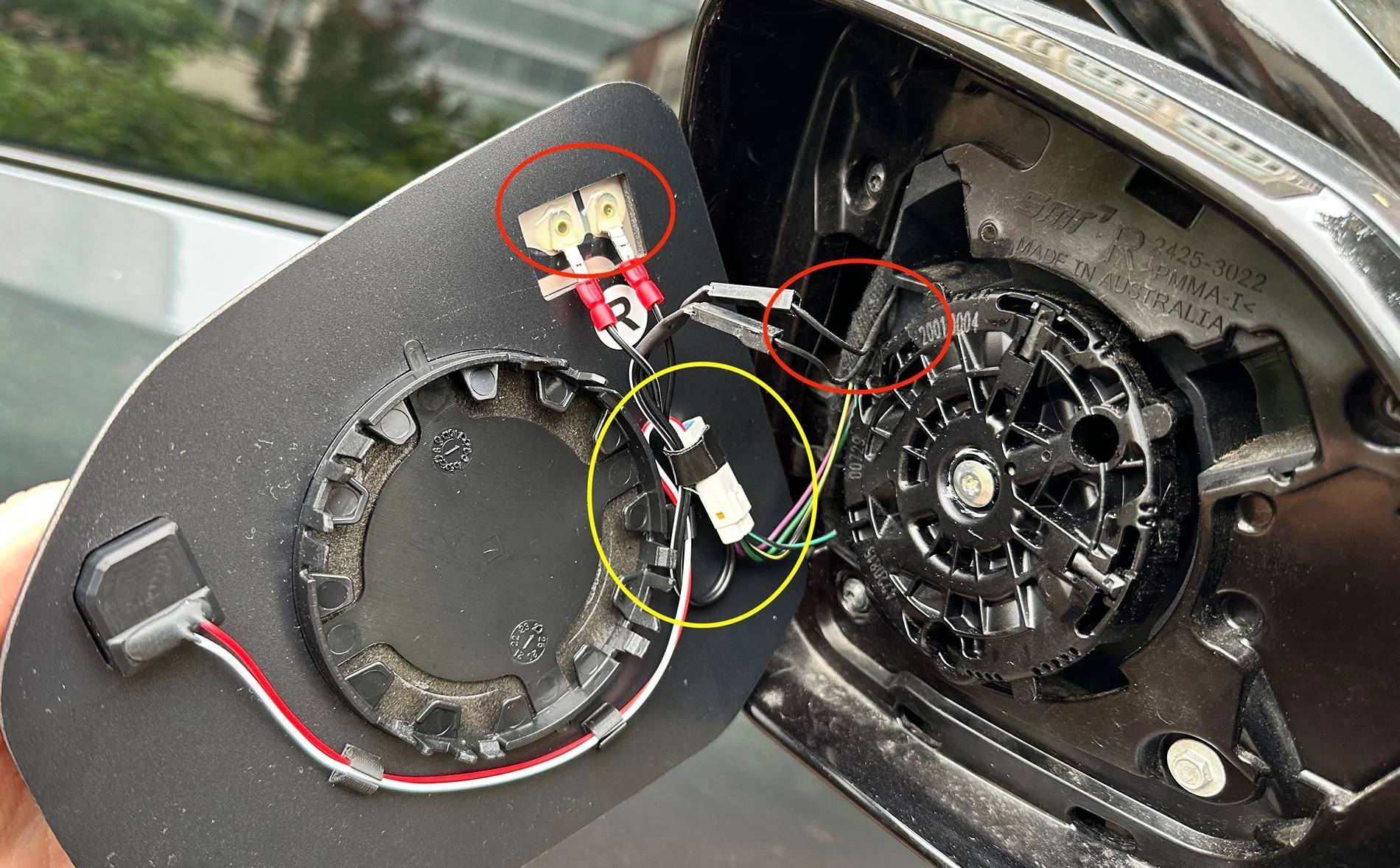 Rivian R1T R1S Suma Performance Side Mirrors - Installation & Review Connect Wires & Routing
