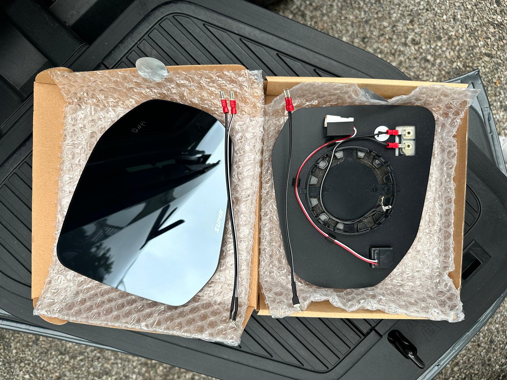 Rivian R1T R1S Suma Performance Side Mirrors - Installation & Review Unboxing 2