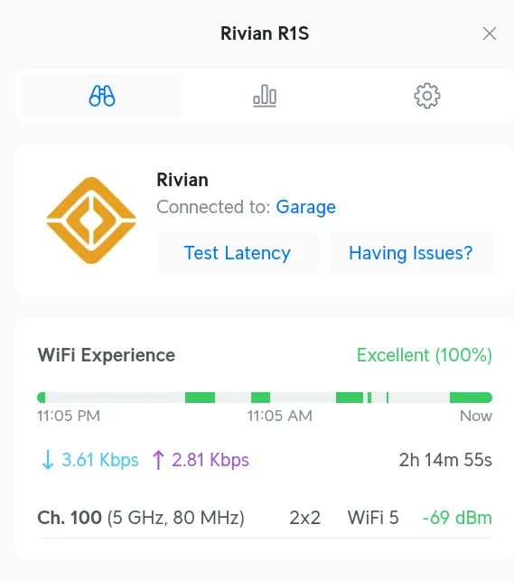 Rivian R1T R1S [SOLVED] 2025 R1S (Gen2) does not see WiFi 5GHz mesh node 1726287056628-a1