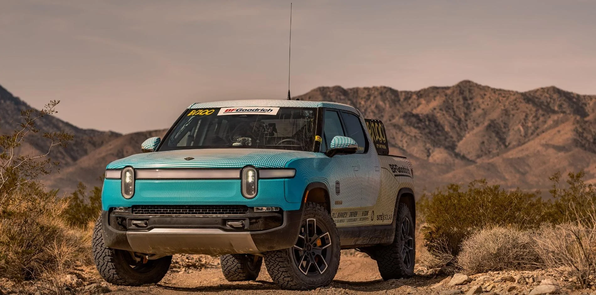 Rivian R1T R1S R1T Desert Racer - next race, California 300 in Barstow, CA October 5th EV100 - Post-Race Mint 2024