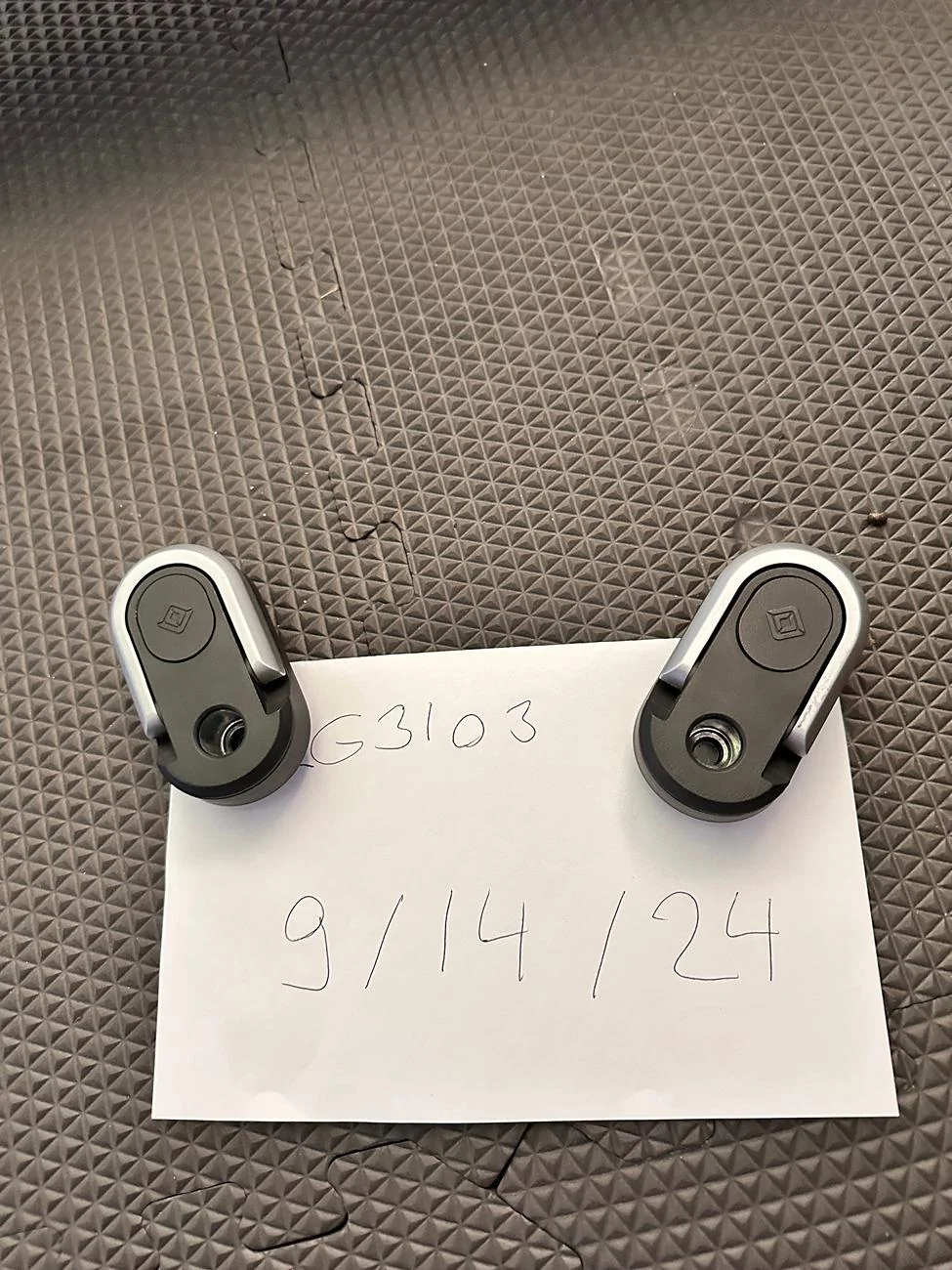 Rivian R1T R1S FS: R1S Adjustable Cargo Tie-Downs (2), Denver, CO IMG_0642