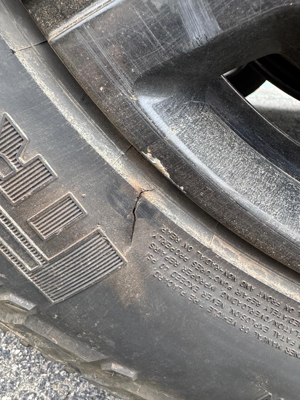 Rivian R1T R1S Cut in sidewall, safe to drive? IMG_0551