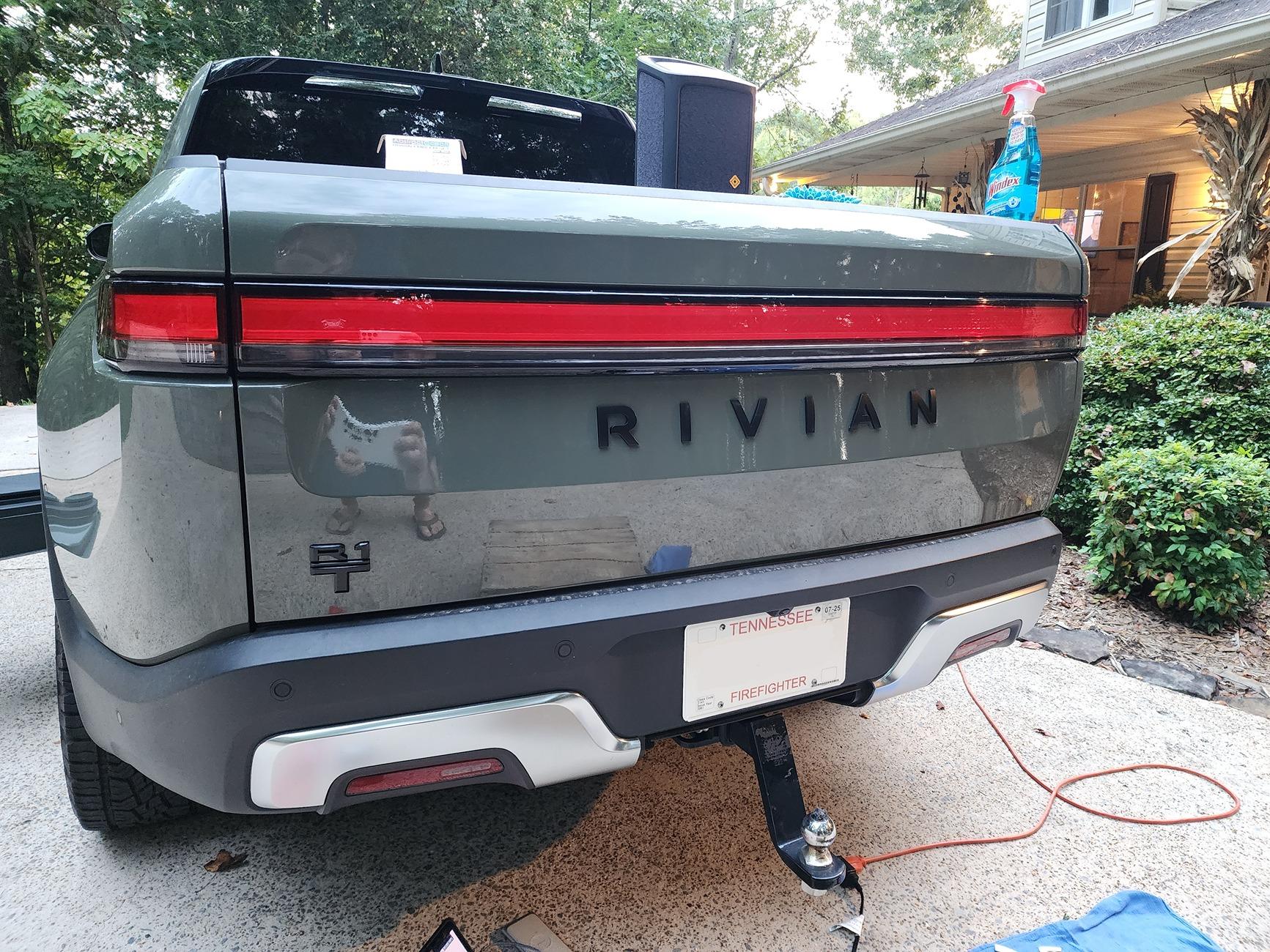 Rivian R1T R1S Chrome or Blackout Emblems - from which vendor would you recommend? 20240916_125318