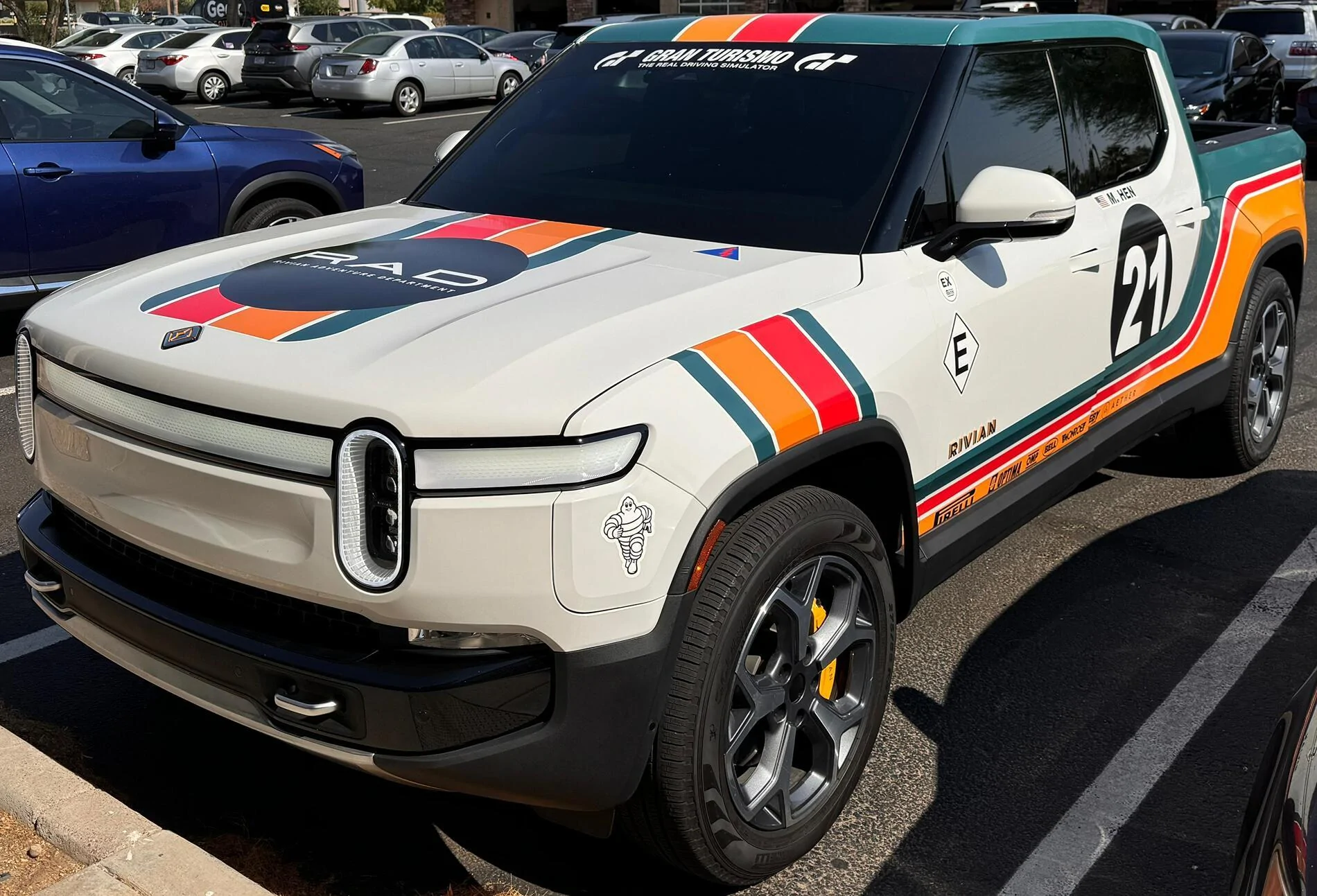 Rivian R1T R1S 2022 Custom Wrapped R1T R.A.D Edition $57,000 WhatsApp Image 2024-07-16 at 13.12.14_0cf5649b111