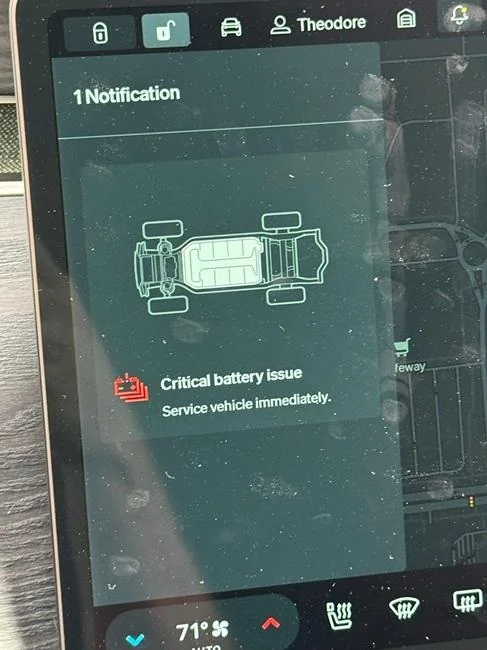 Rivian R1T R1S Yet another Critical Battery Issue story BatteryError