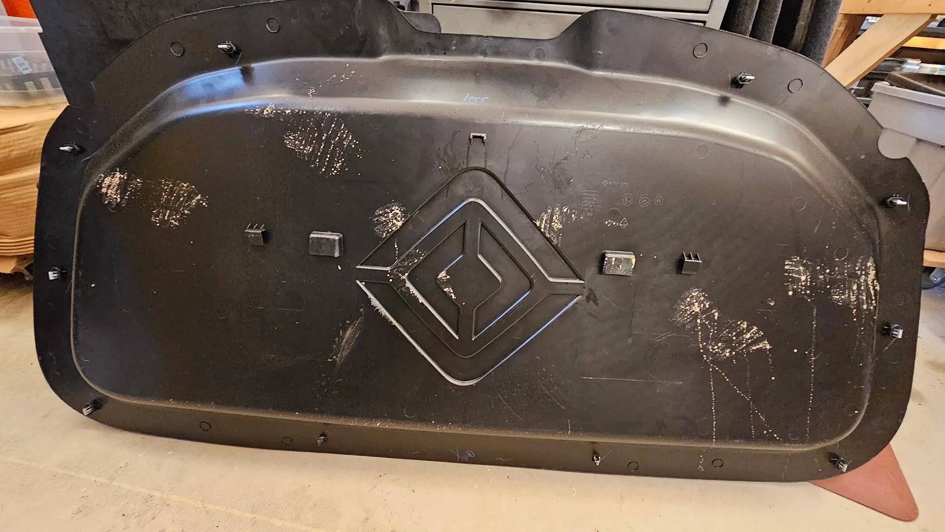 Rivian R1T R1S Attachments for underside of hood? 20240918_095216
