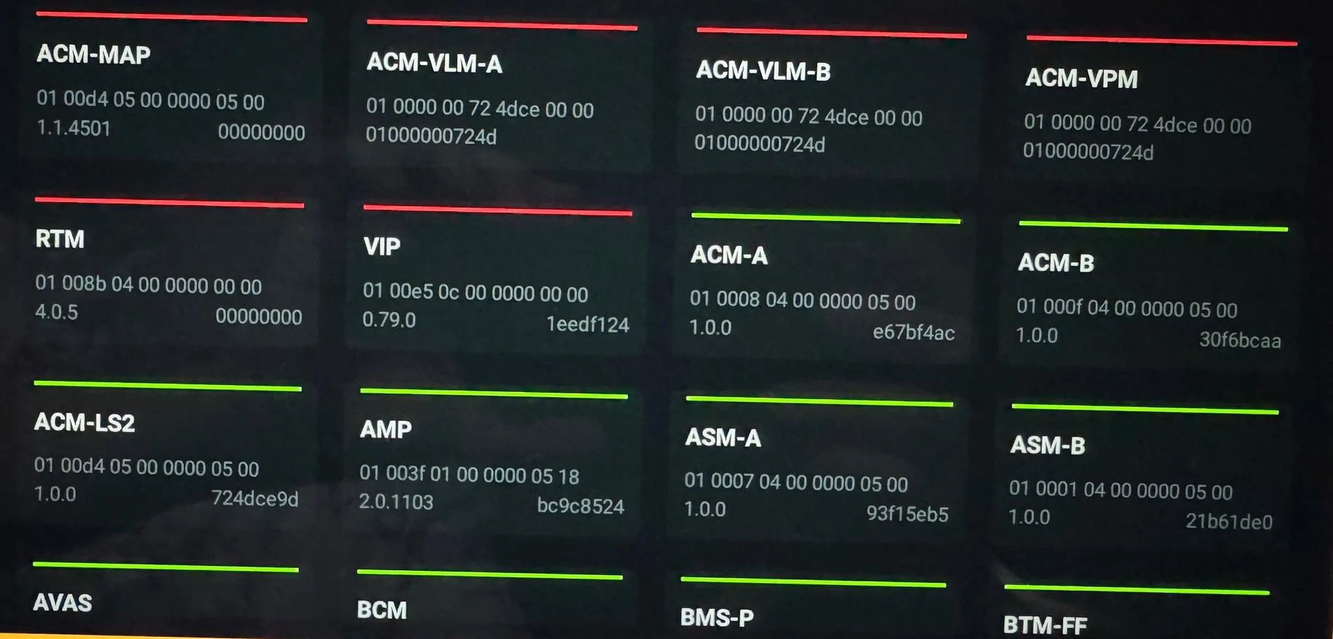 Rivian R1T R1S 2022 R1T Launch Edition ECU Errors IMG_9841
