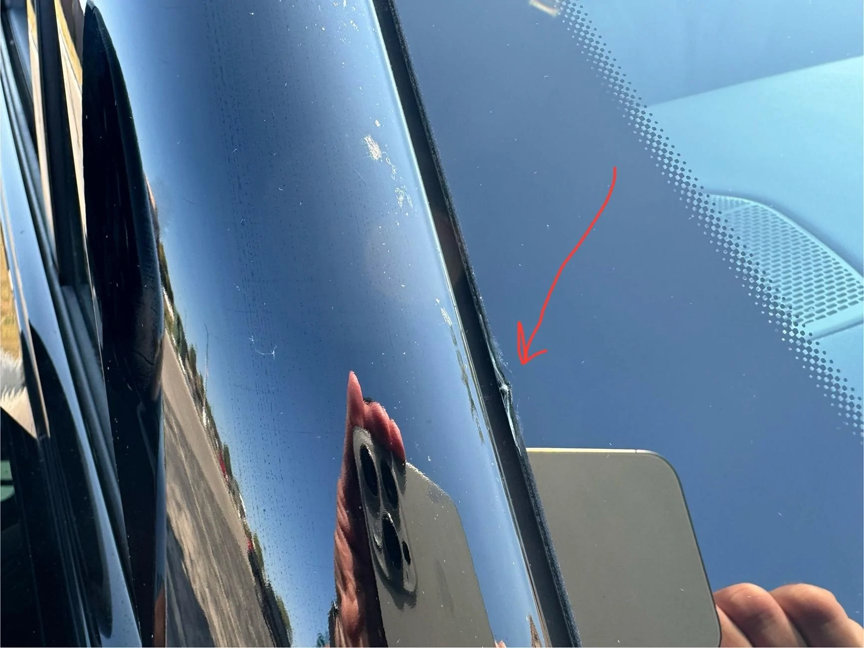 Rivian R1T R1S Windshield Chip, to repair or not to repair? IMG_4440