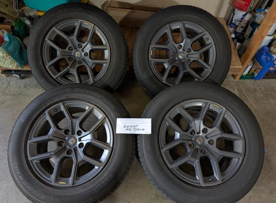 Rivian R1T R1S Five 20" Staple Wheels w/ AS Tires 1000000197