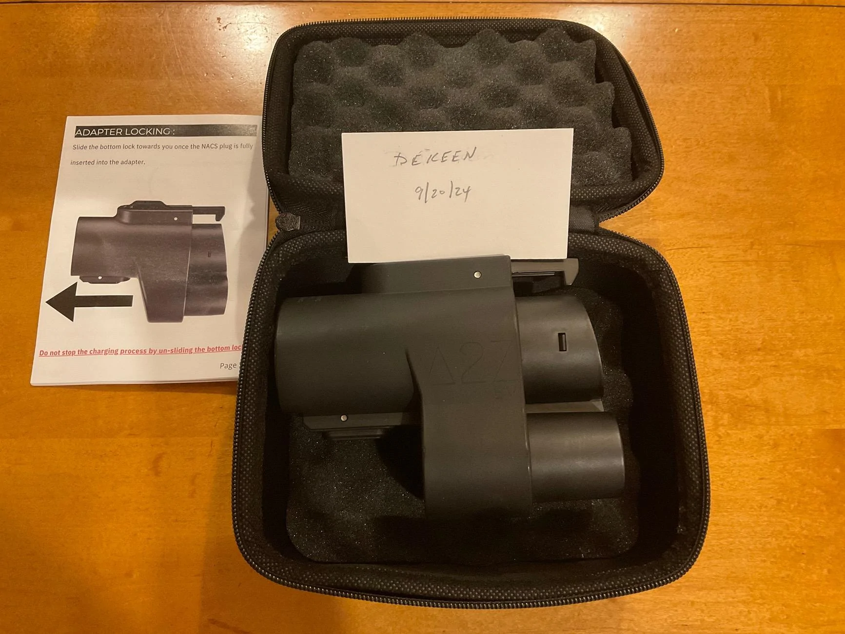 Rivian R1T R1S SOLD -  A2Z NACS Adapter $150 IMG_0961