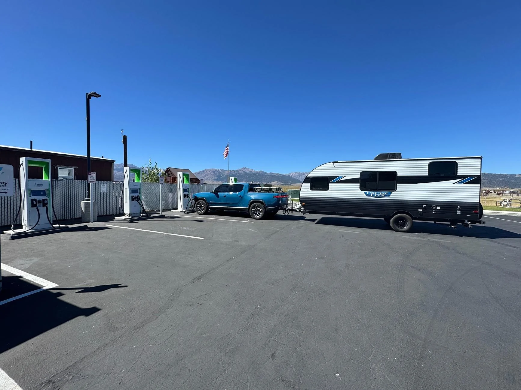Rivian R1T R1S 1,500 Mile towing roadtrip, detailed writeup. Luck was on our side! IMG_6486