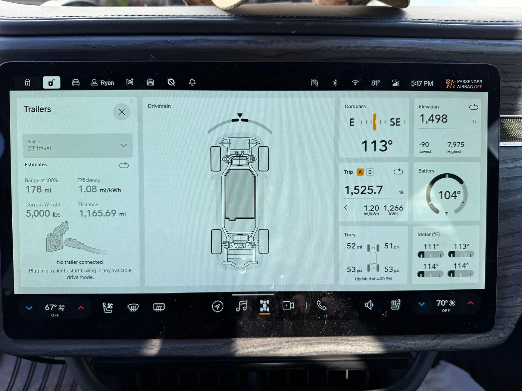 Rivian R1T R1S 1,500 Mile towing roadtrip, detailed writeup. Luck was on our side! IMG_6558 2