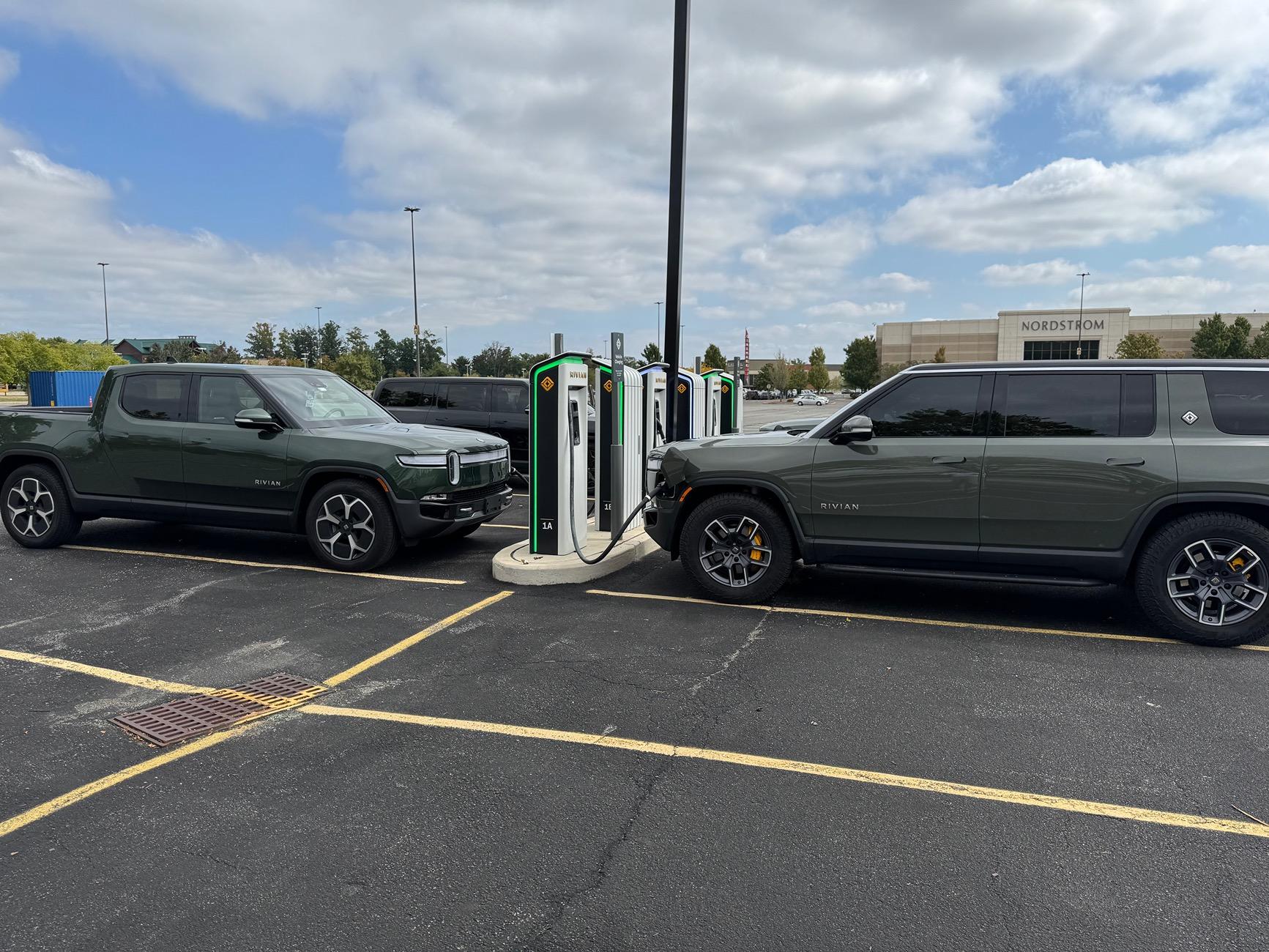 Rivian R1T R1S RAN Rivian Charging Stations Locations Map via Google Maps IMG_0133