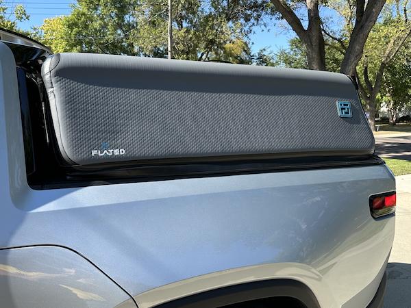 Rivian R1T R1S Flated Air-Topper modifications for R1T Topper left sid
