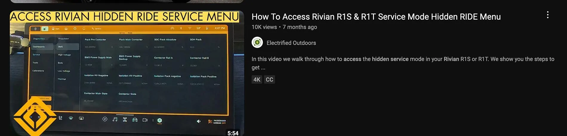 Rivian R1T R1S Rivian won't tell me battery SOH? 1727295006714-gl