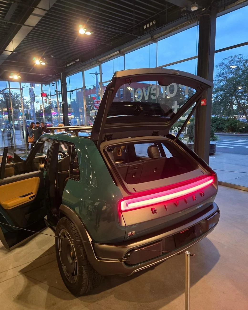 Rivian R3X inside exterior interior video NYC event 1.jpg