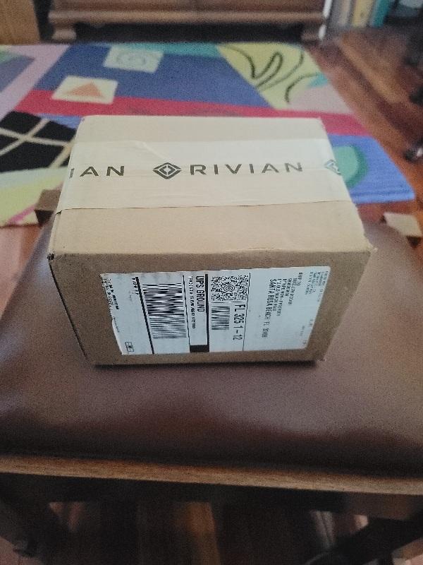 Rivian R1T R1S NCAS plug adapter received! 20240924_124127