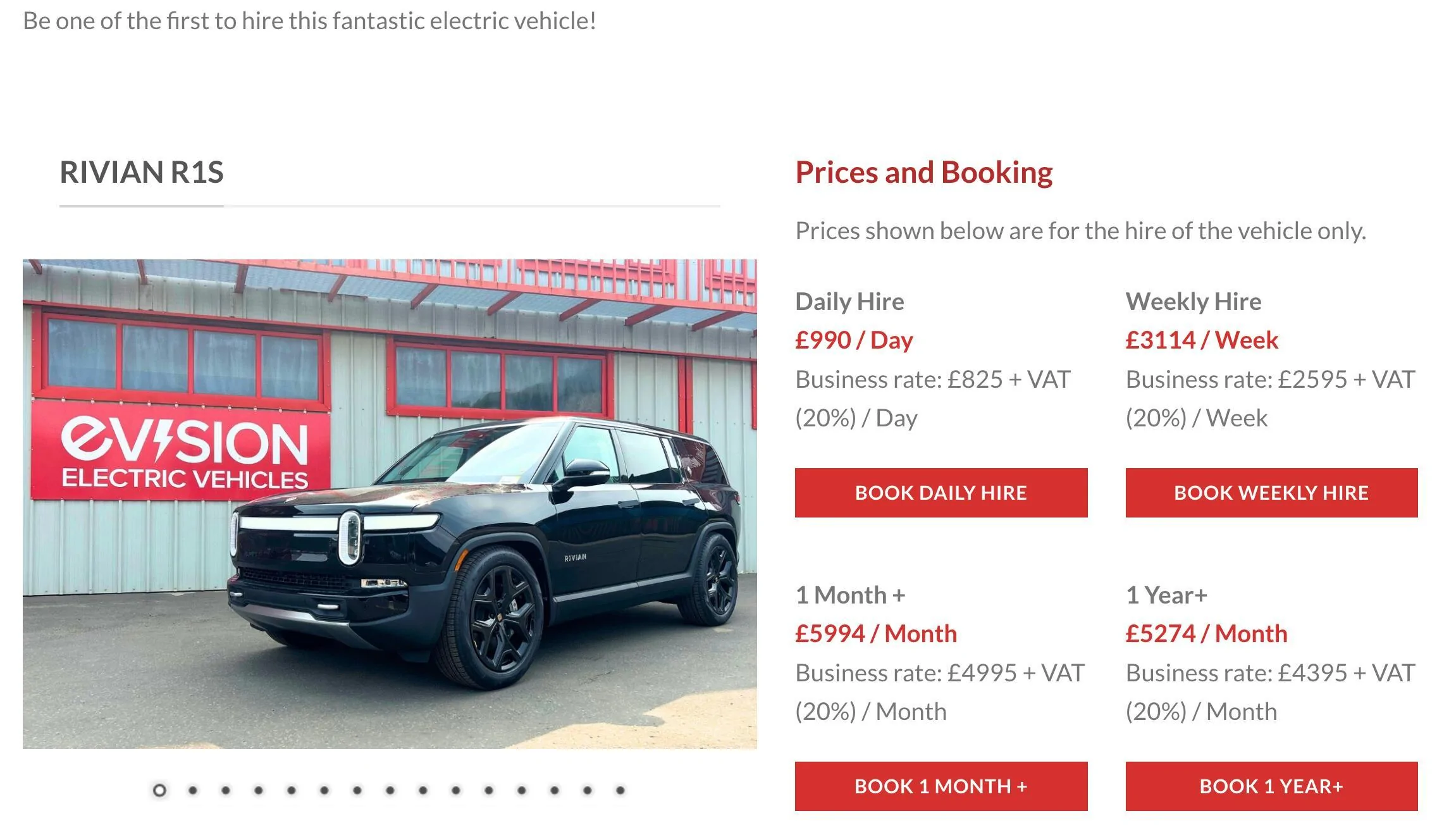 Rivian R1T R1S Rivian R1 now available for rental in UK 1727660535619-zc