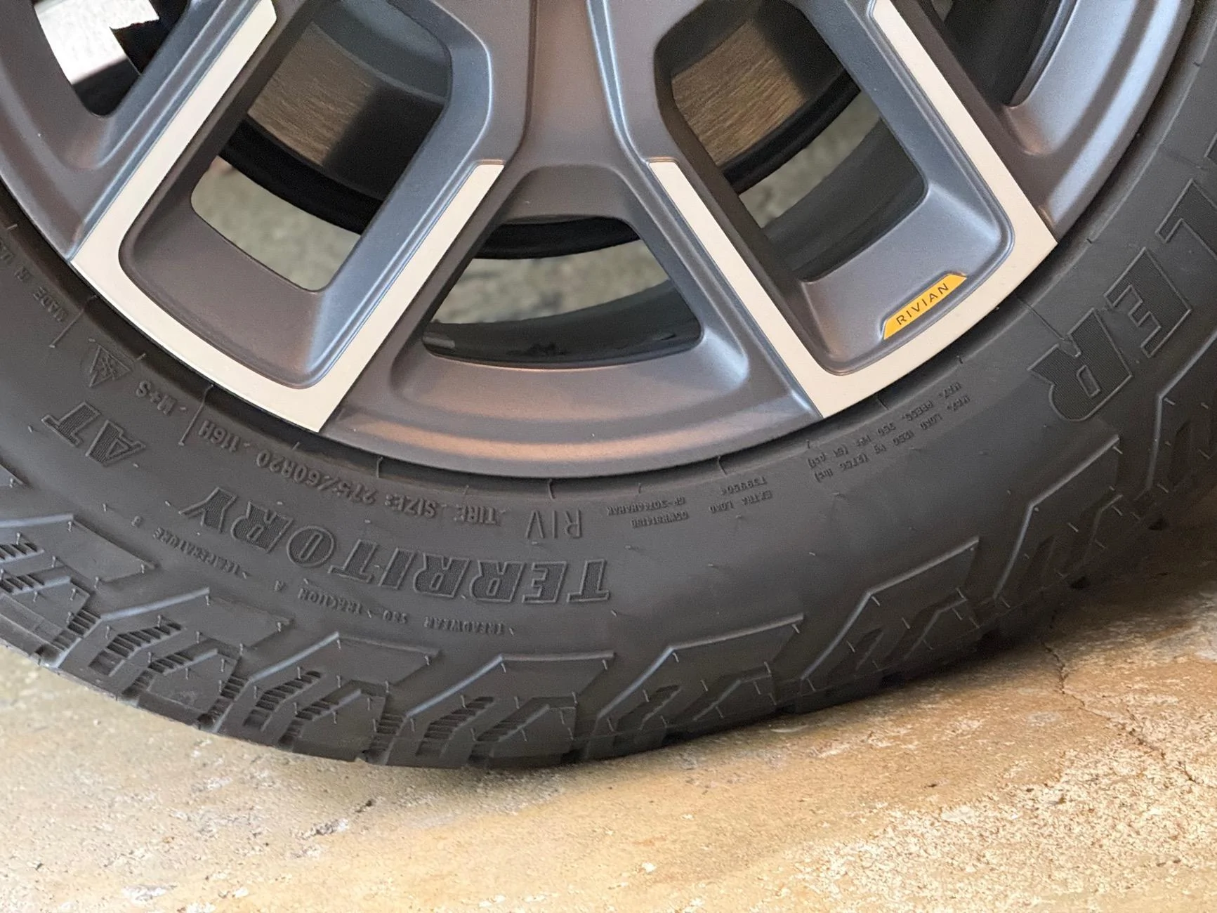 Rivian R1T R1S New Goodyear 20” tire option - available when? IMG_0134