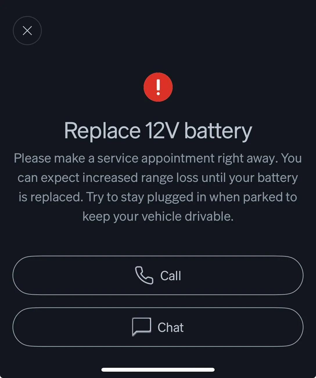Rivian R1T R1S Replace 12v Battery message & service experience IMG_3346