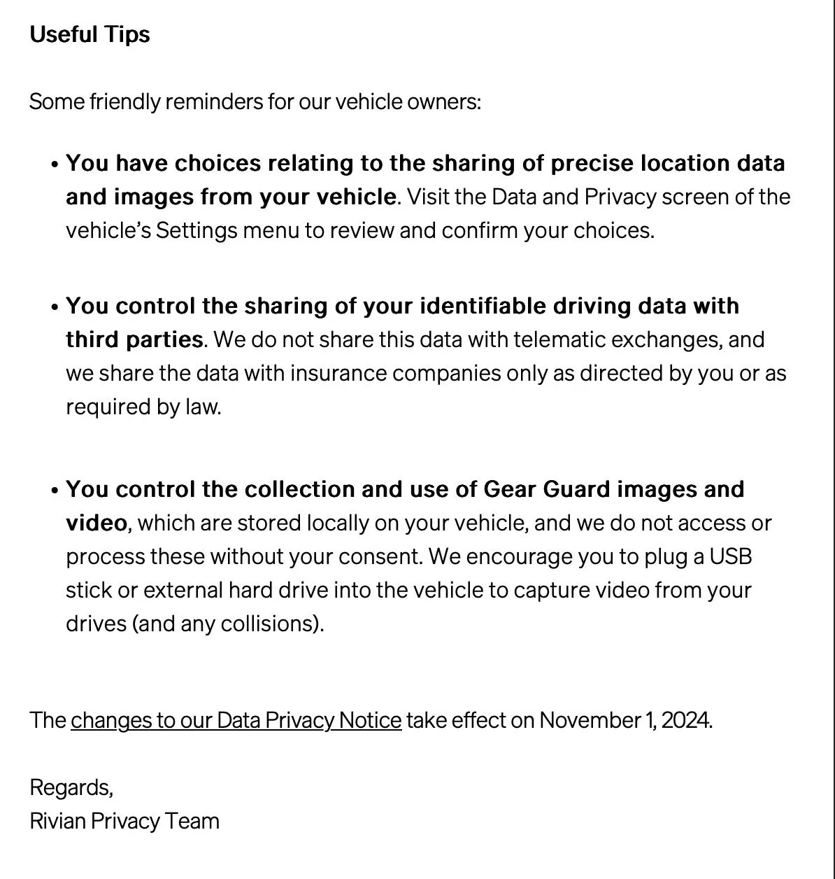Rivian R1T R1S Insurance + Data logging Image 10-2-24 at 11.34 PM