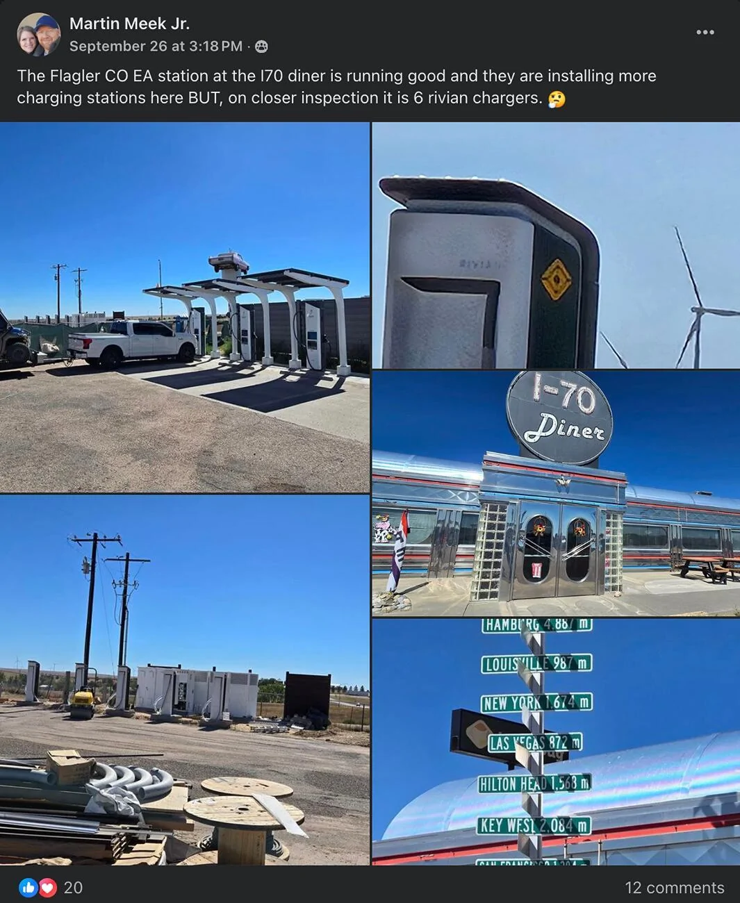 Rivian R1T R1S RAN Rivian Charging Stations Locations Map via Google Maps Screenshot 2024-10-03 at 10.29.26 AM