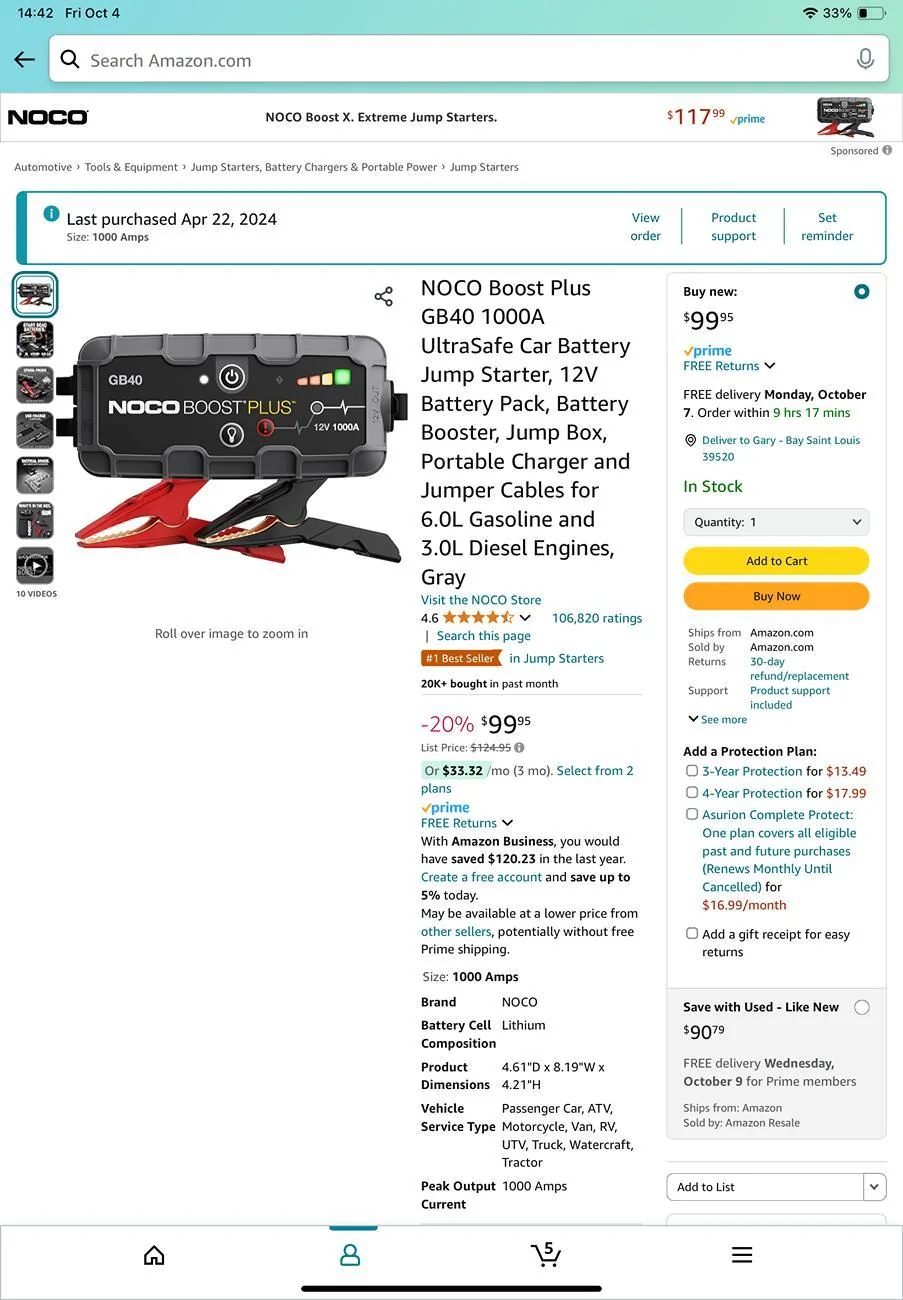 Rivian R1T R1S Where To Store Jump Starter IMG_0105