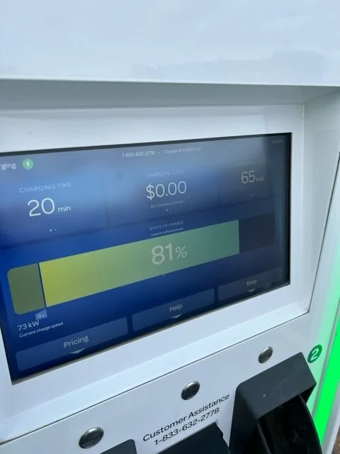 Rivian R1T R1S Max charging speed IMG_1613
