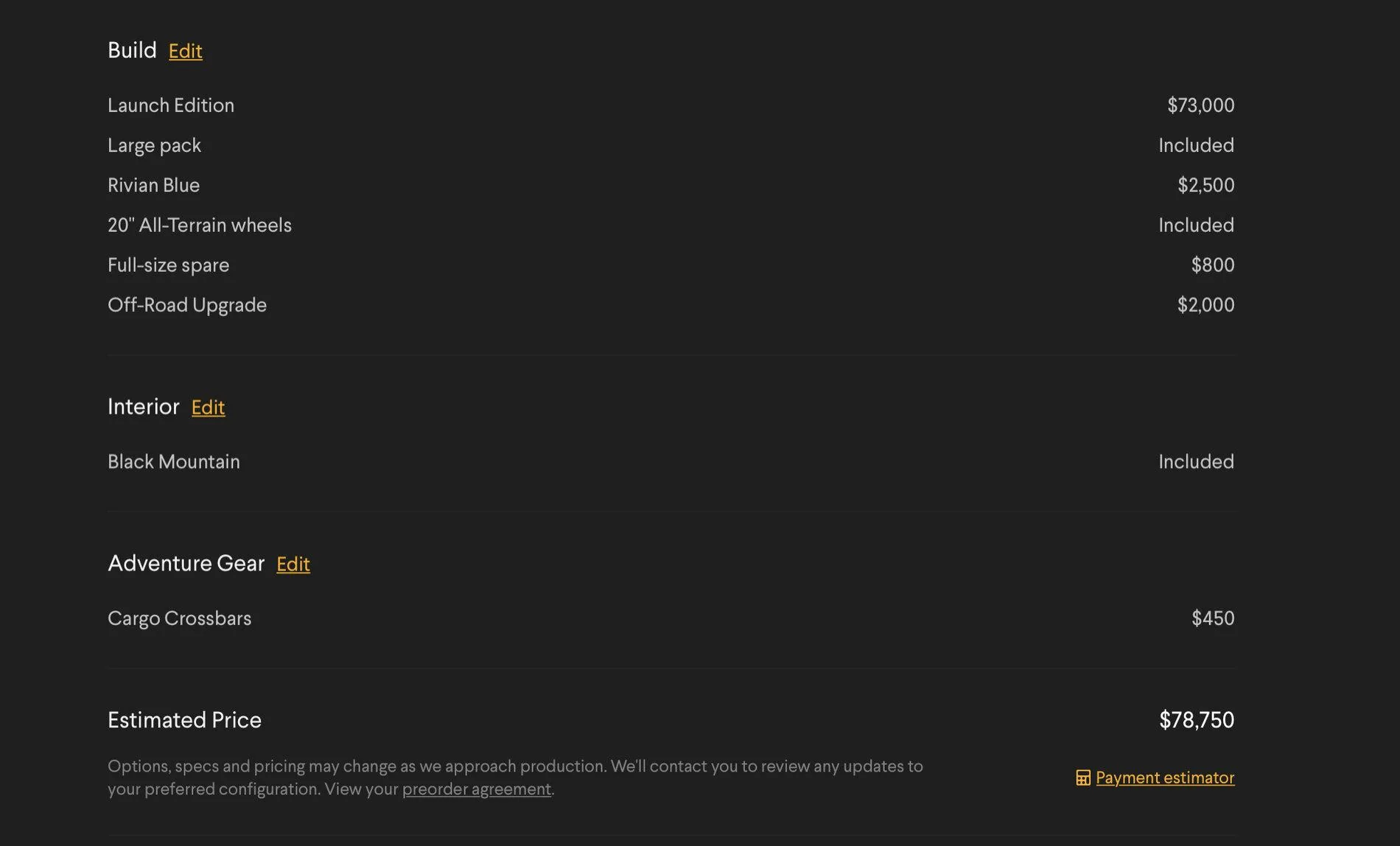 Rivian R1T R1S New Delivery Delay Confirmed - My R1T Delivery Pushed From October to end of February, 2022. 2D8EF182-AE2A-436B-9F3D-0B533425C2F0