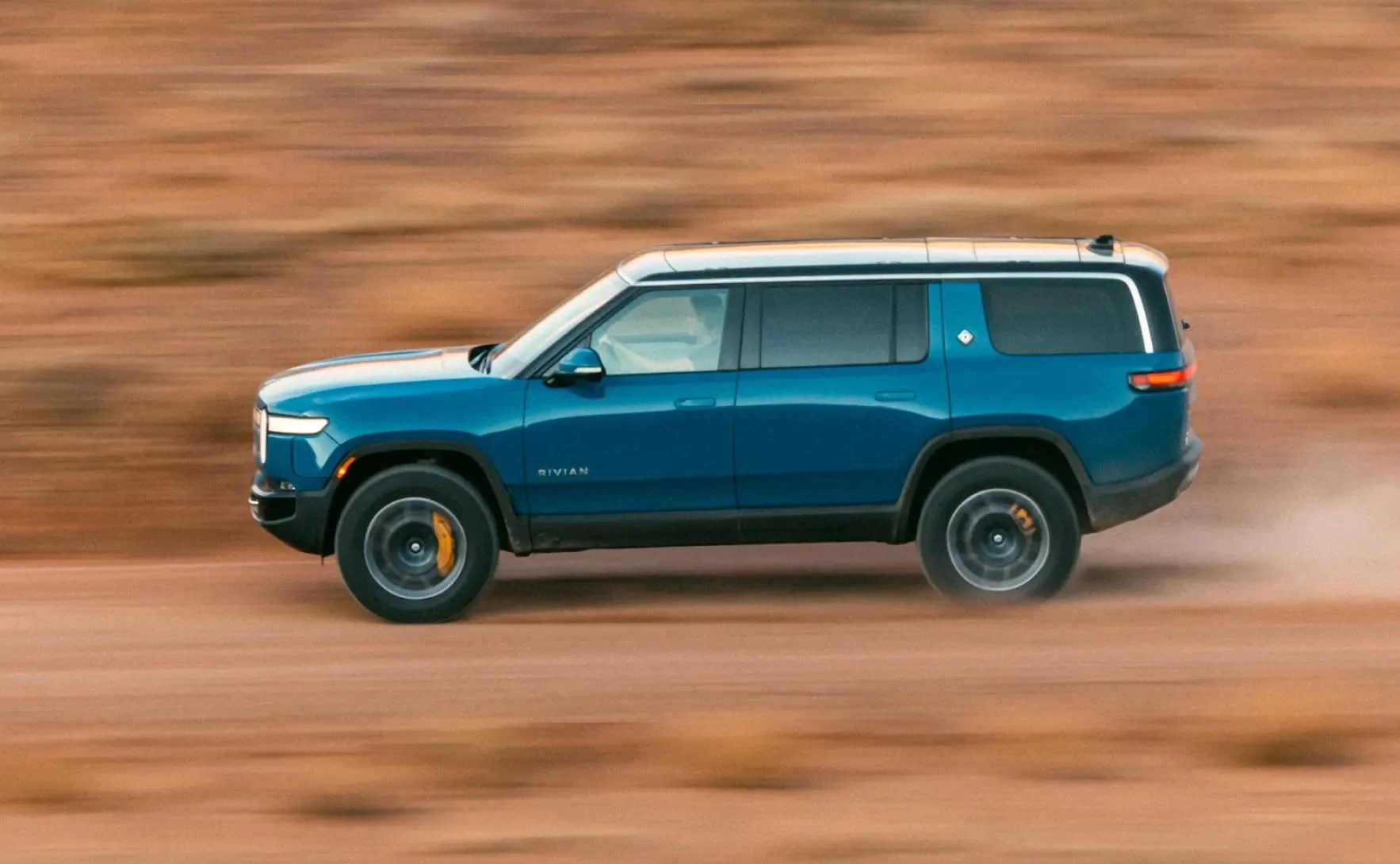 Rivian R1T R1S RIVIAN BLUE Rivian Photos BlueR1S-5