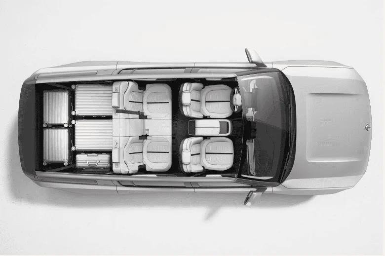 Rivian R1T R1S 3rd Row Design / Cargo Area Photos? Screen Shot 2021-11-09 at 8.11.48 AM
