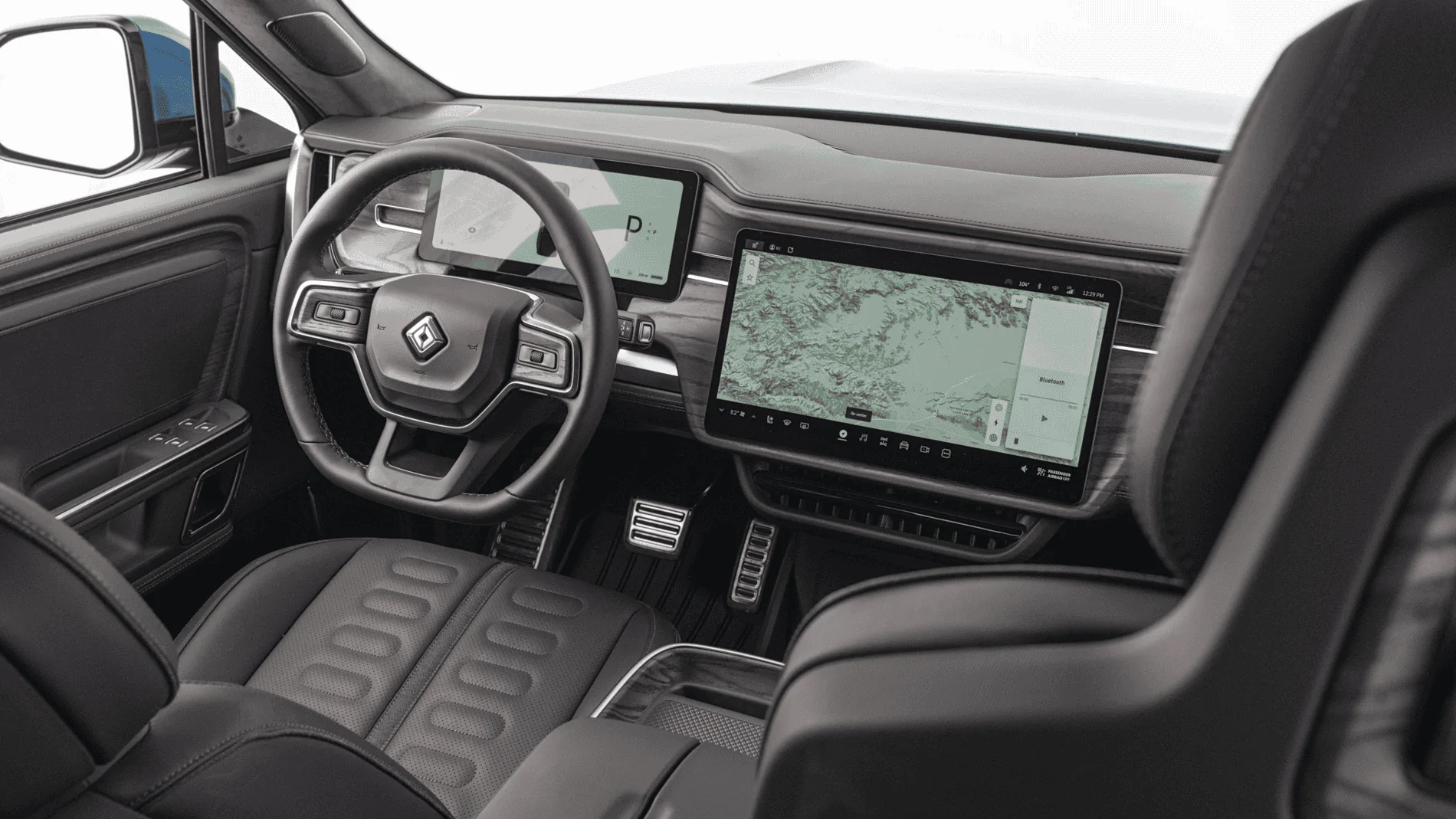 Rivian R1T R1S BLACK MOUNTAIN Rivian Interior Photos BLACK MOUNTAIN Rivian Interior Photos 6