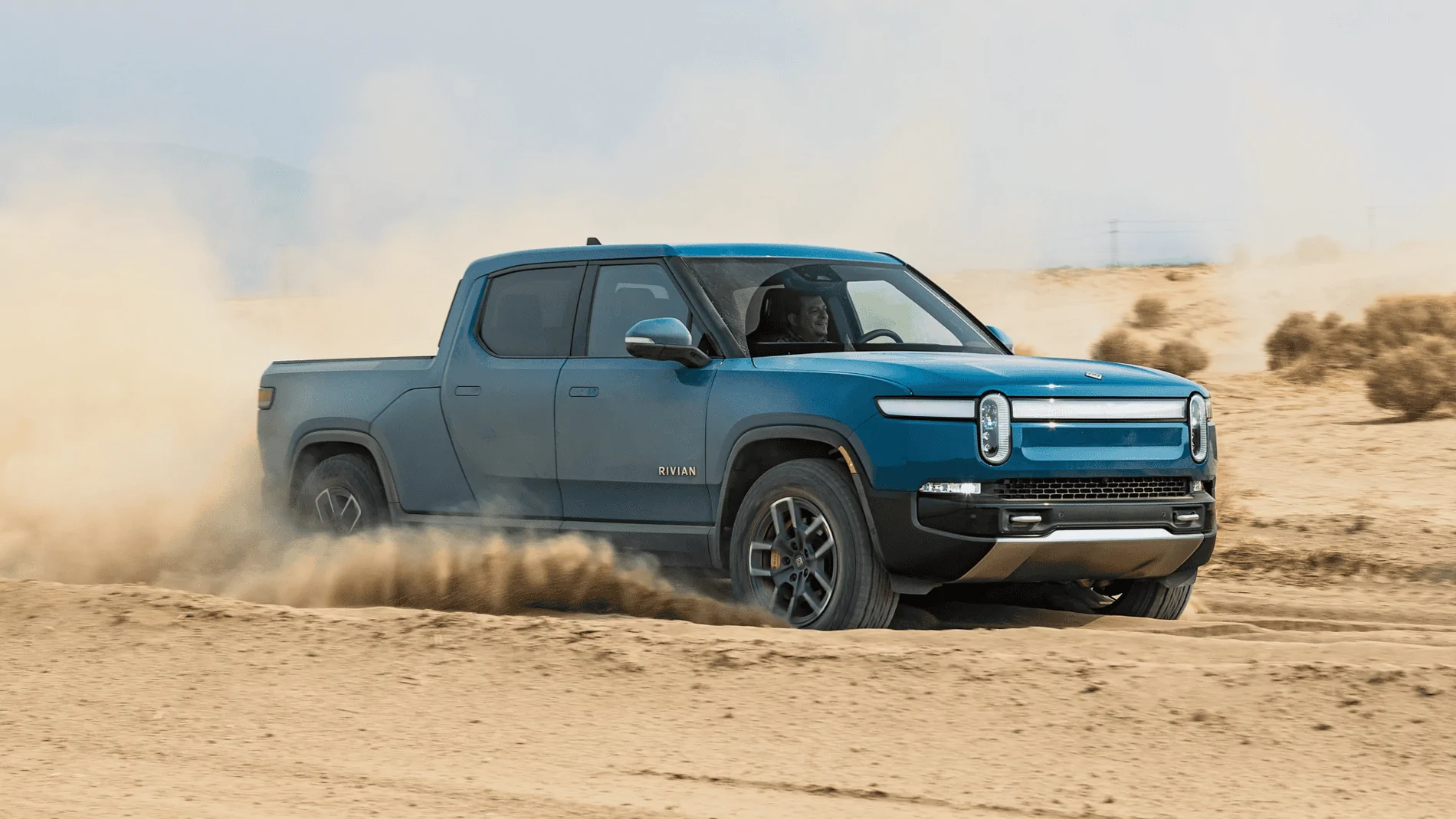 Rivian R1T R1S RIVIAN BLUE Rivian Photos 2022-Rivian-R1T-97