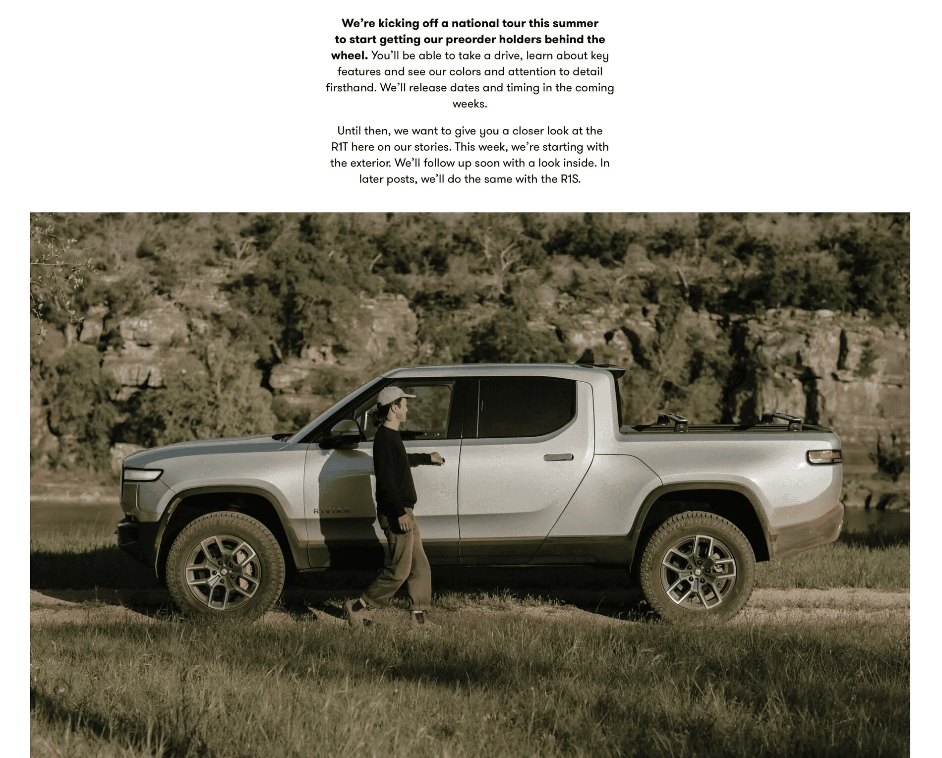 Rivian R1T R1S Real Rivian Photos & Videos 1636733410995