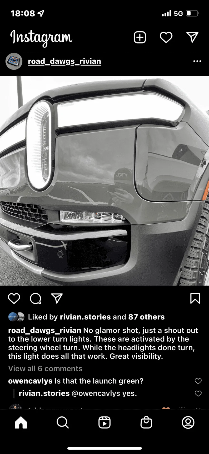 Rivian R1T R1S Rivian’s alternate solution for turn activated headlights A3F63B1F-0F98-4498-B87F-DD5D06657EEC