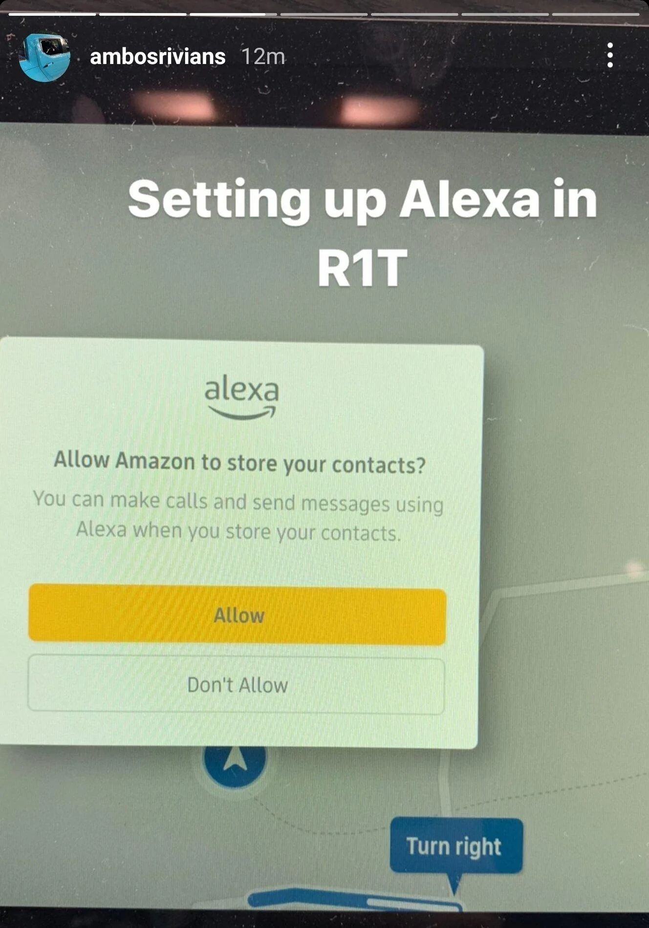 Rivian R1T R1S Video: Alexa opening and closing front trunk on R1T smartselect_20211114-115952_instagram-jpg