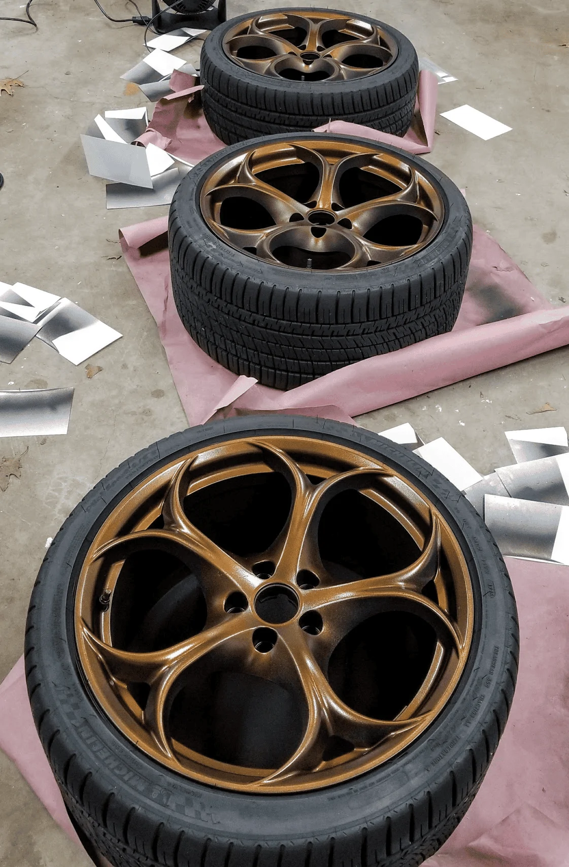Rivian R1T R1S 20" Rivian Dark Wheels Roll Off the Line 1636950262852