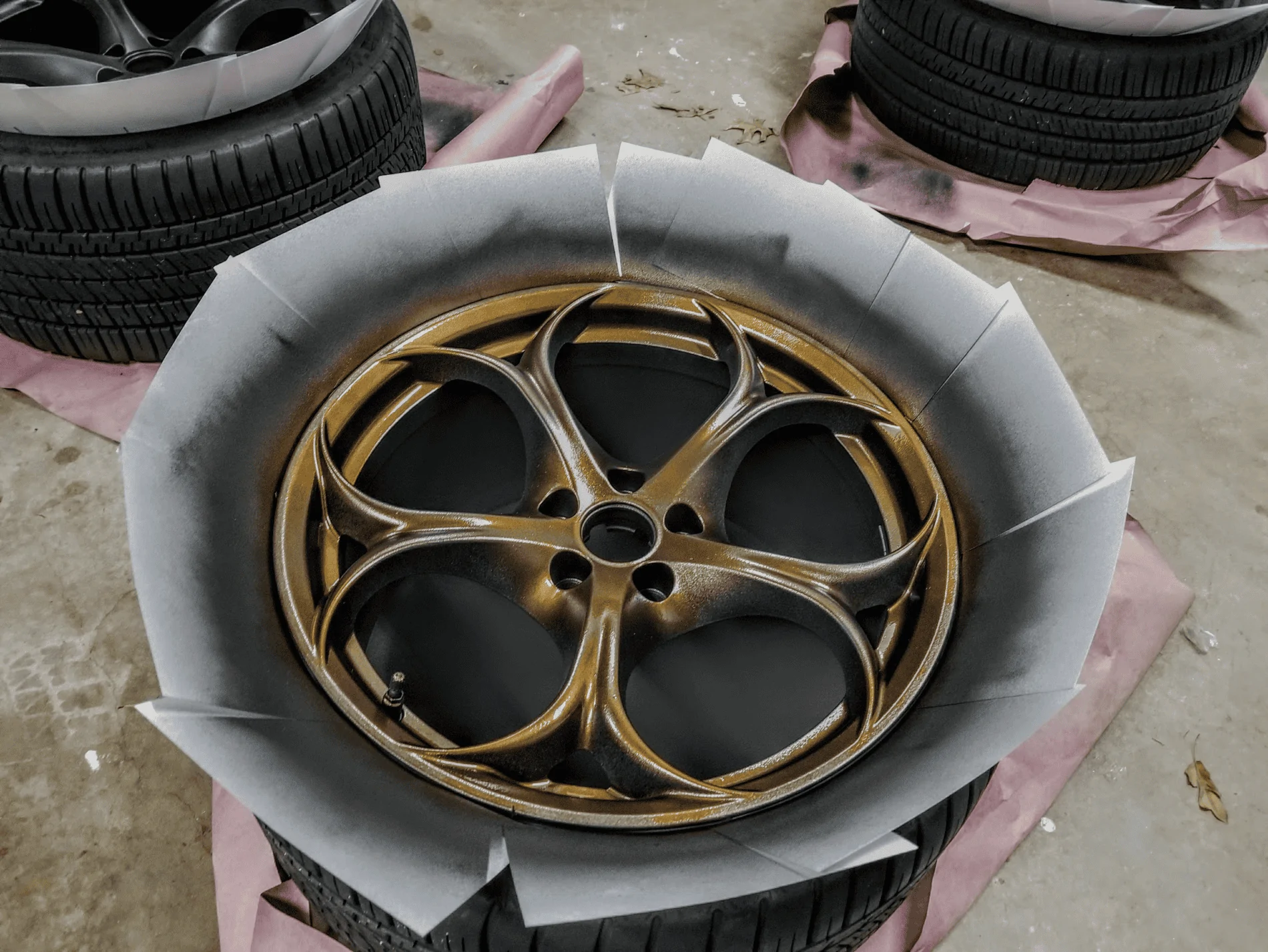 Rivian R1T R1S 20" Rivian Dark Wheels Roll Off the Line 1636950286892