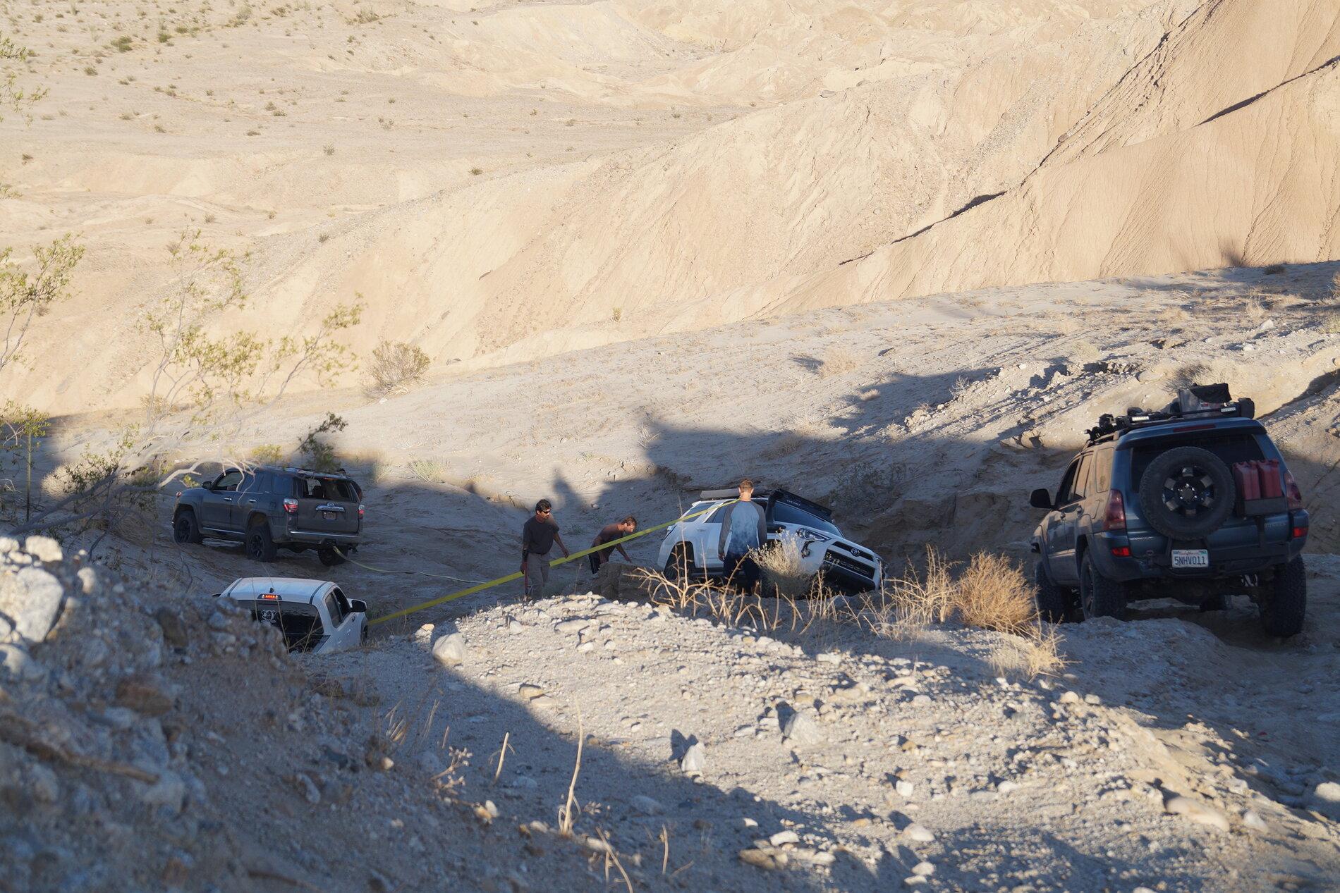 Rivian R1T R1S Video: Rivian R1T vs. Land Cruiser 100 -- UP THE DIABLO DROP-OFF 2017-09-23 - Camping and Offroading in Anza Borrego Desert 18.JPG