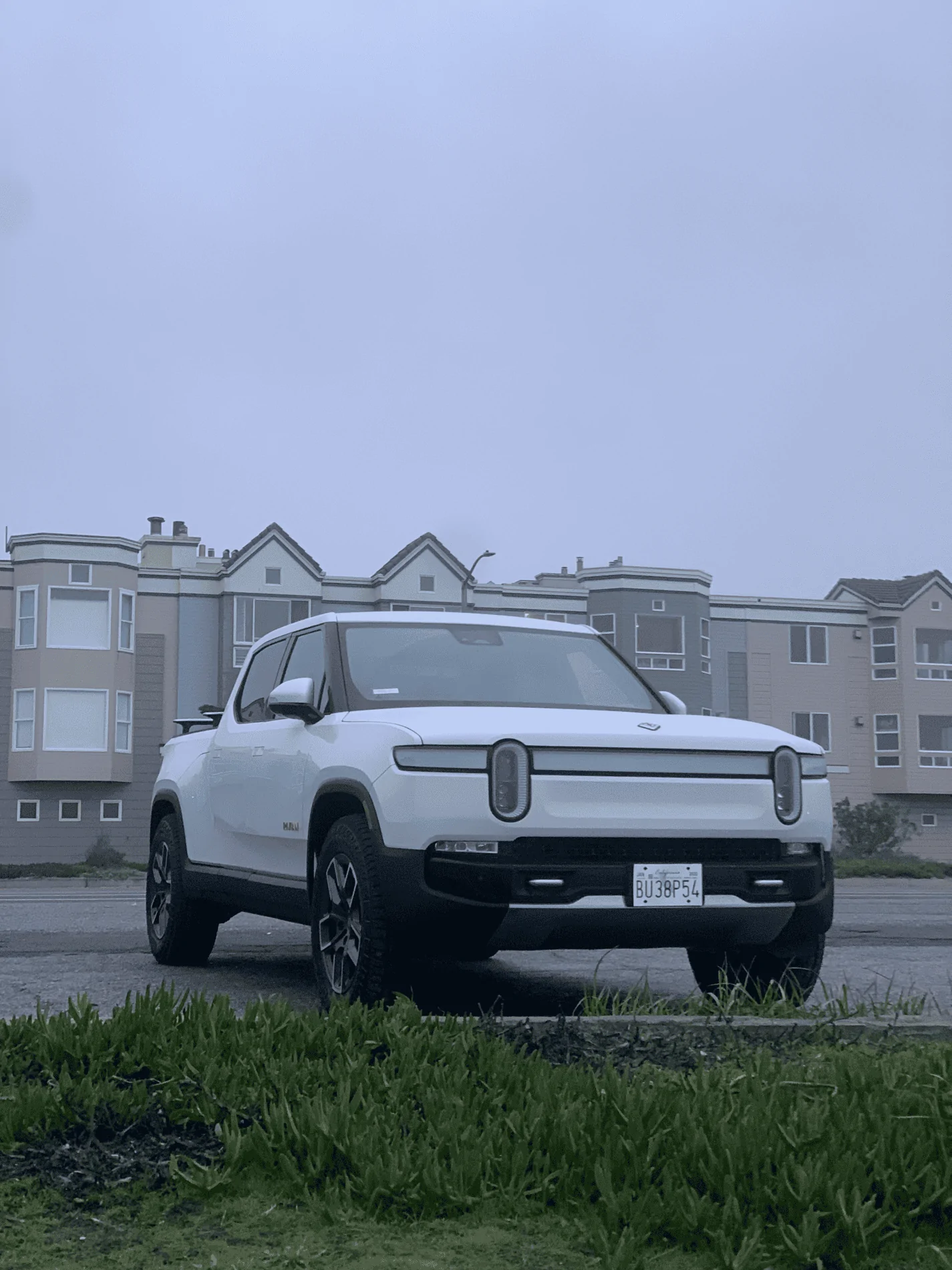 Rivian R1T R1S Where does the front license plate get mounted? 65902660497__6E61377F-3C46-4B36-9547-EF58BB32F139 copy