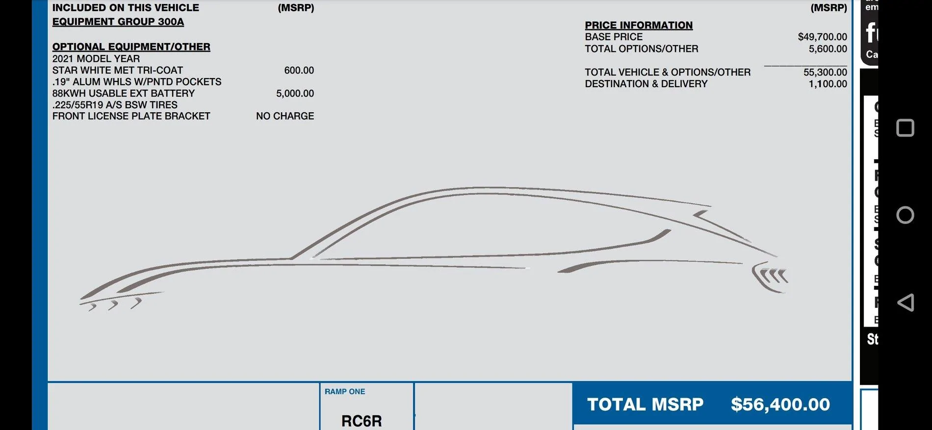 Rivian R1T R1S What are you sacrificing to stay below the $80,000 tax break threshold? Screenshot_20211124-230631
