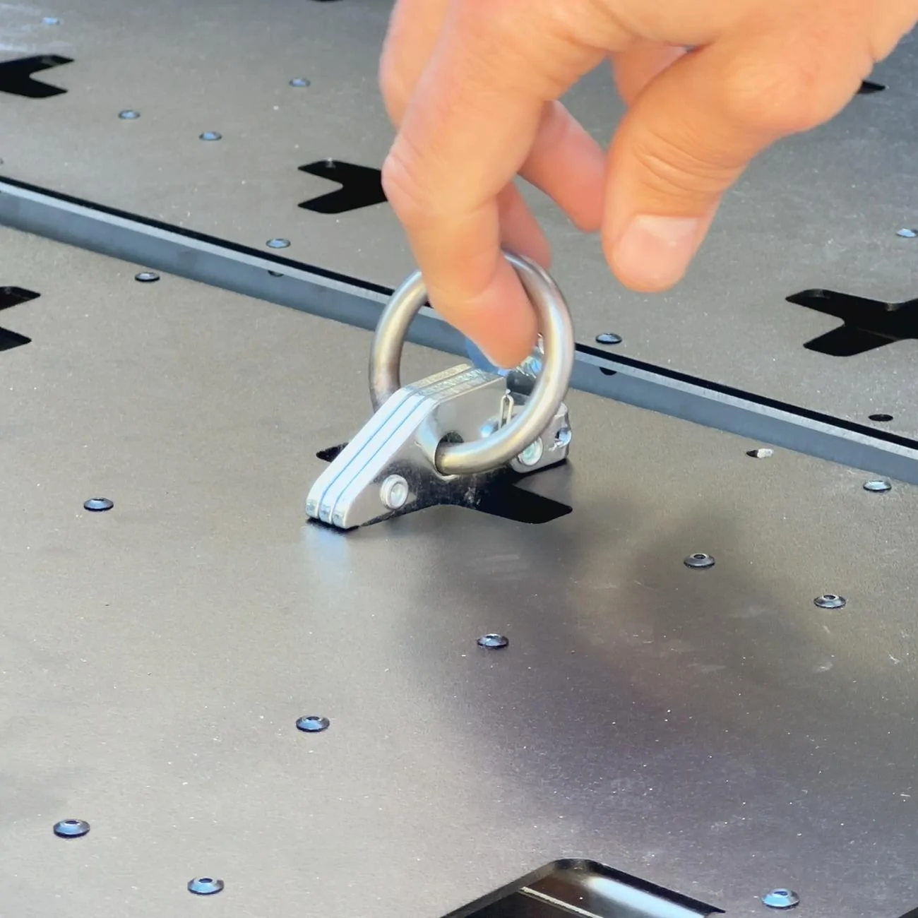 Rivian R1T R1S Thunderbolt Bed Glider now available to order E_Track_1
