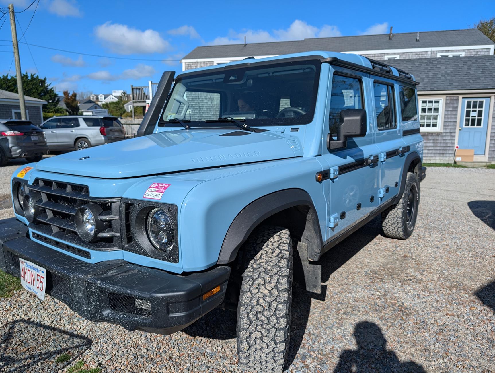 Rivian R1T R1S Ineos Grenadier drive event PXL_20241010_141707279