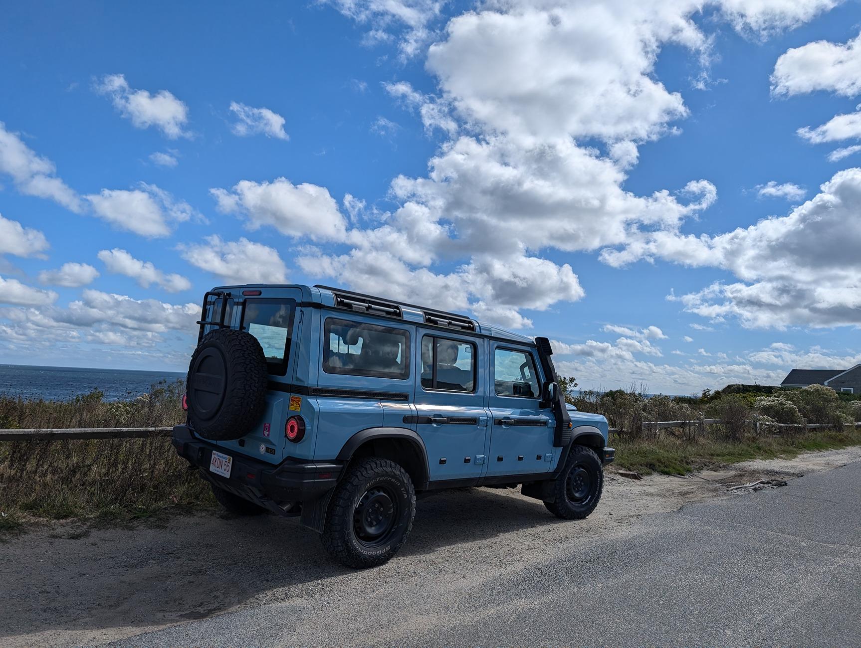 Rivian R1T R1S Ineos Grenadier drive event PXL_20241010_160130690